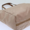 GUCCI GG Canvas Tote Bag Beige 282439 Auth 68674-16