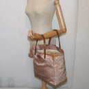 GUCCI GG Canvas Tote Bag Beige 282439 Auth 68674-26