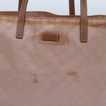 GUCCI GG Canvas Tote Bag Beige 282439 Auth 68674 - 0