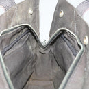 HERMES Her Line PM Tote Bag Canvas Gray Auth 68679-18