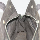 HERMES Her Line PM Tote Bag Canvas Gray Auth 68679-19