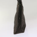 HERMES Her Line PM Tote Bag Canvas Gray Auth 68679-5