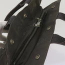 HERMES Her Line PM Tote Bag Canvas Gray Auth 68679-7