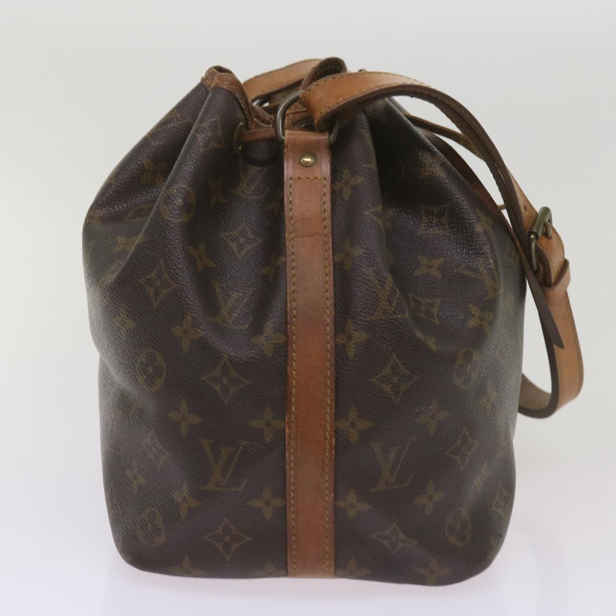 LOUIS VUITTON Monogram Petit Noe Shoulder Bag M42226 LV Auth 68687