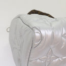 LOUIS VUITTON Linylon Speedy Bandouliere 25 Bag 2way Silver M20973 Auth 68692S-16