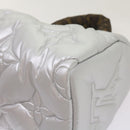 LOUIS VUITTON Linylon Speedy Bandouliere 25 Bag 2way Silver M20973 Auth 68692S-17