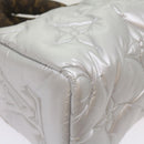 LOUIS VUITTON Linylon Speedy Bandouliere 25 Bag 2way Silver M20973 Auth 68692S-8