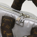 LOUIS VUITTON Linylon Speedy Bandouliere 25 Bag 2way Silver M20973 Auth 68692S-9
