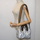 LOUIS VUITTON Linylon Speedy Bandouliere 25 Bag 2way Silver M20973 Auth 68692S-23