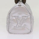 LOUIS VUITTON Linylon Speedy Bandouliere 25 Bag 2way Silver M20973 Auth 68692S-3