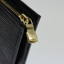 LOUIS VUITTON Epi Trousse Poche Toilette 15 Pouch Black LV Auth 68707-8