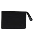 LOUIS VUITTON Epi Trousse Poche Toilette 15 Pouch Black LV Auth 68707-1