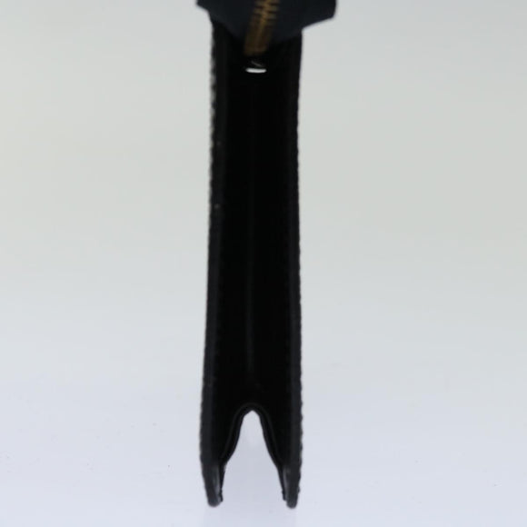 LOUIS VUITTON Epi Trousse Poche Toilette 15 Pouch Black LV Auth 68707