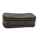 LOUIS VUITTON Monogram Trousse Brush PM Cosmetic Pouch M47510 LV Auth 68712-1