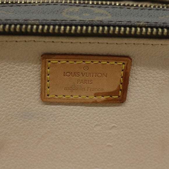 LOUIS VUITTON Monogram Trousse Brush PM Cosmetic Pouch M47510 LV Auth 68712