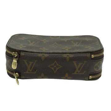 LOUIS VUITTON Monogram Trousse Brush PM Cosmetic Pouch M47510 LV Auth 68712 - 0