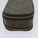 LOUIS VUITTON Monogram Trousse Brush PM Cosmetic Pouch M47510 LV Auth 68712-4