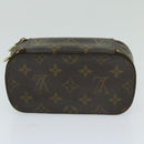 LOUIS VUITTON Monogram Trousse Brush PM Cosmetic Pouch M47510 LV Auth 68712-6