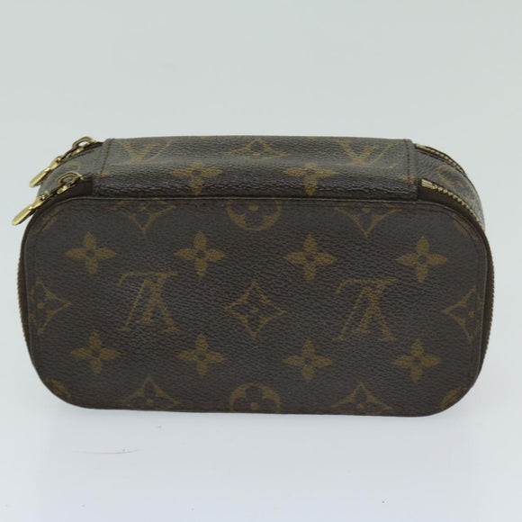 LOUIS VUITTON Monogram Trousse Brush PM Cosmetic Pouch M47510 LV Auth 68712