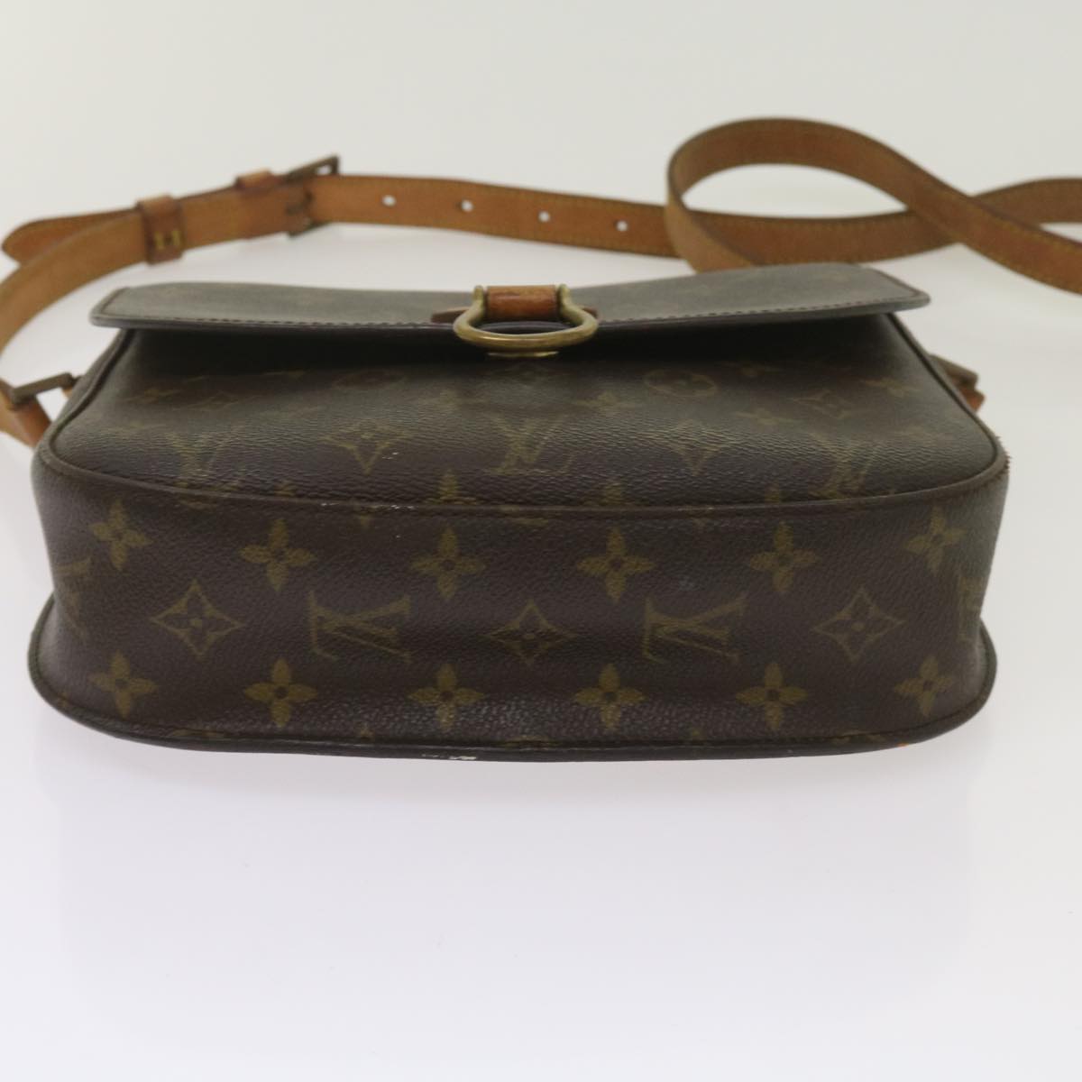 LOUIS VUITTON Monogram Saint Cloud GM Shoulder Bag M51242 LV Auth 68719