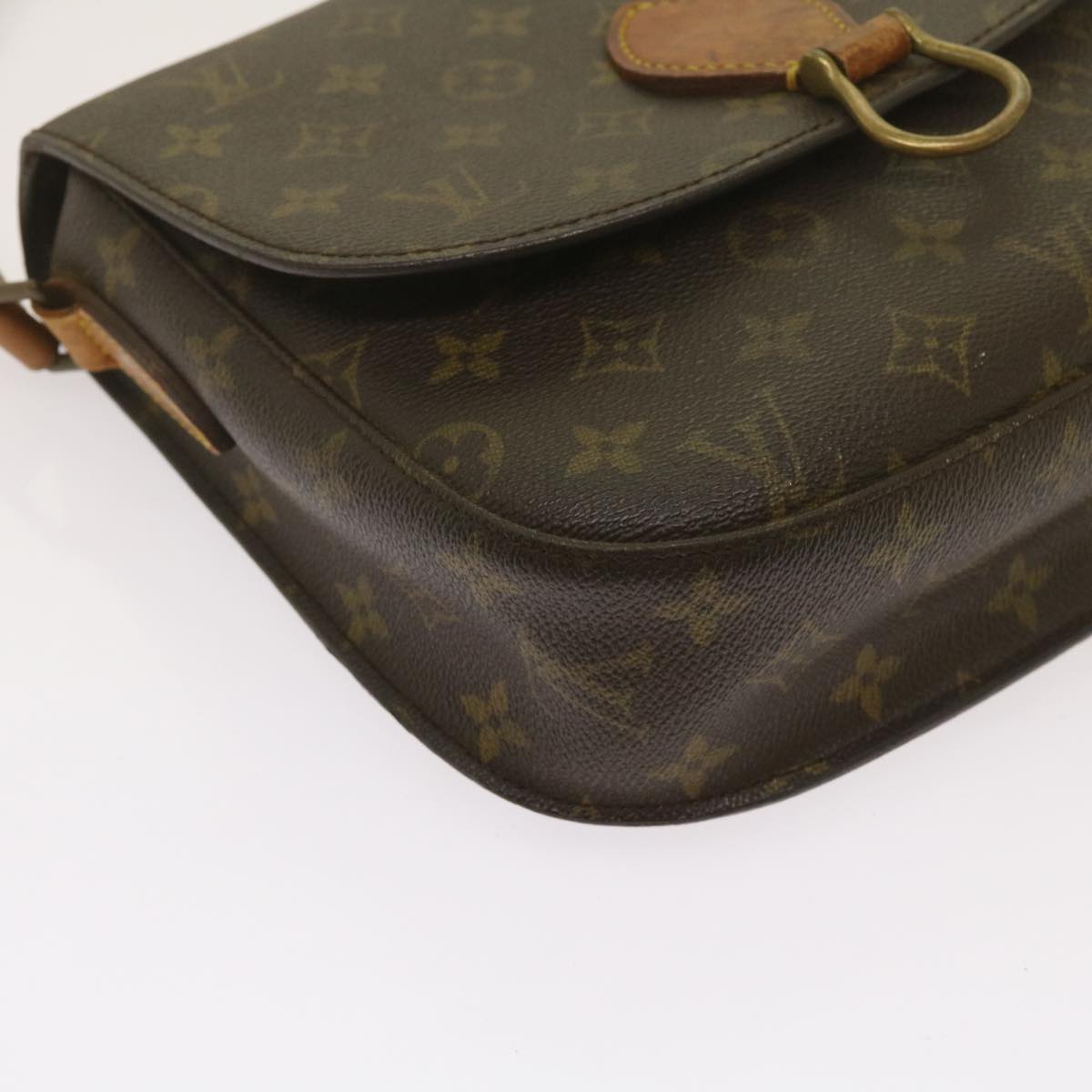 LOUIS VUITTON Monogram Saint Cloud GM Shoulder Bag M51242 LV Auth 68719