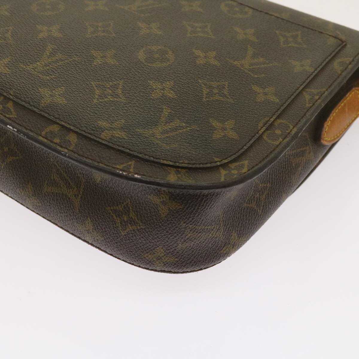 LOUIS VUITTON Monogram Saint Cloud GM Shoulder Bag M51242 LV Auth 68719