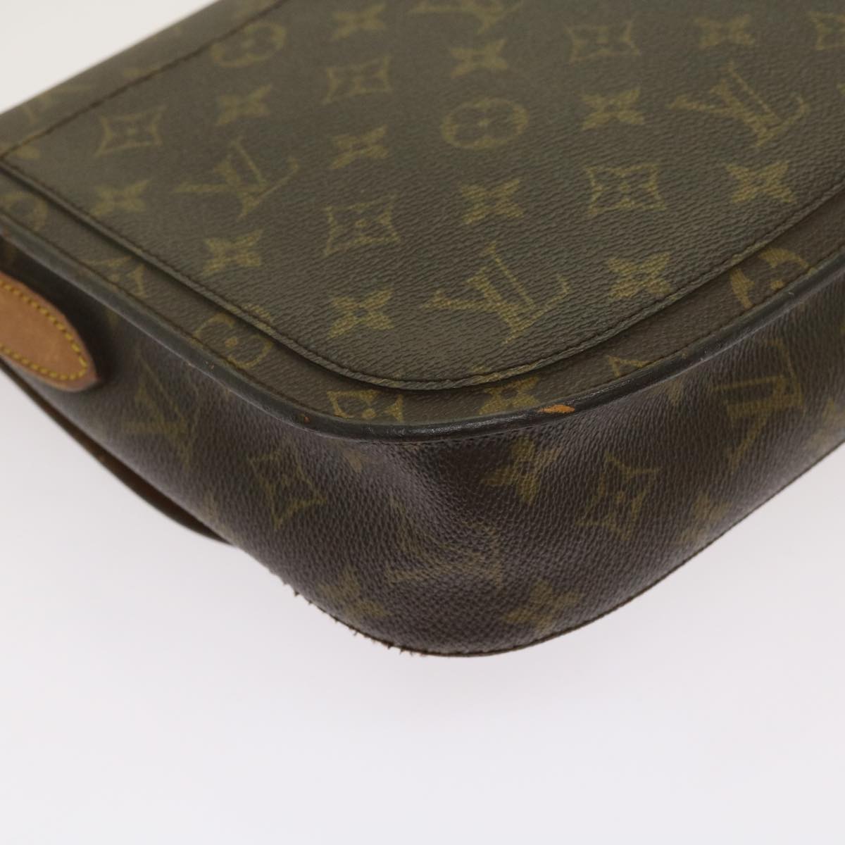 LOUIS VUITTON Monogram Saint Cloud GM Shoulder Bag M51242 LV Auth 68719