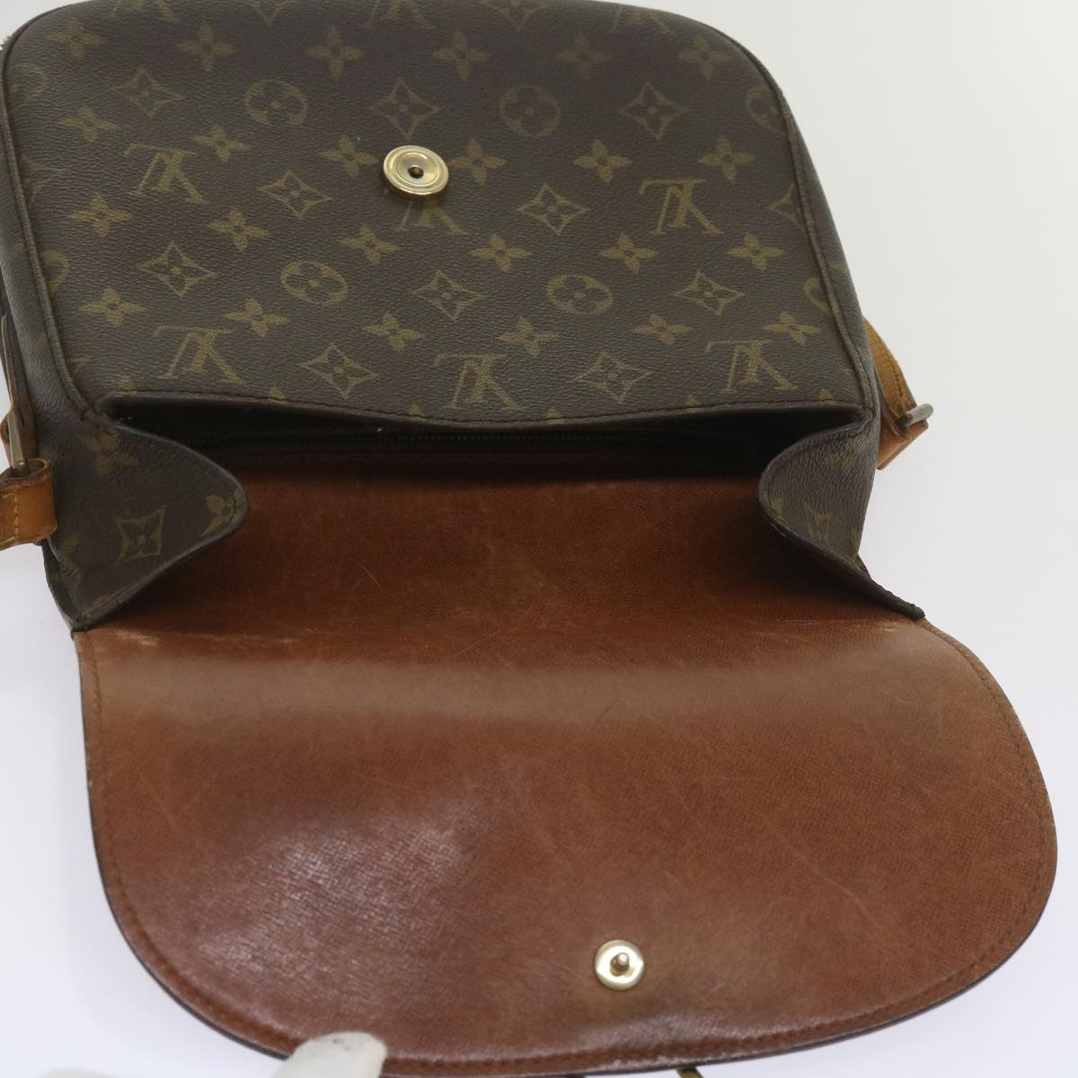 LOUIS VUITTON Monogram Saint Cloud GM Shoulder Bag M51242 LV Auth 68719