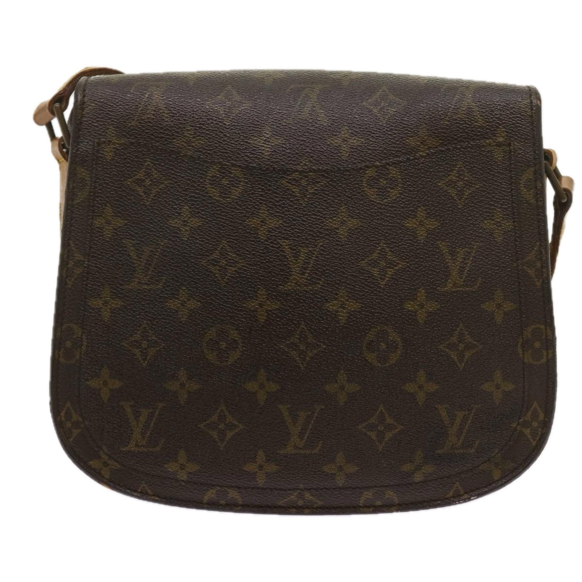 LOUIS VUITTON Monogram Saint Cloud GM Shoulder Bag M51242 LV Auth 68719