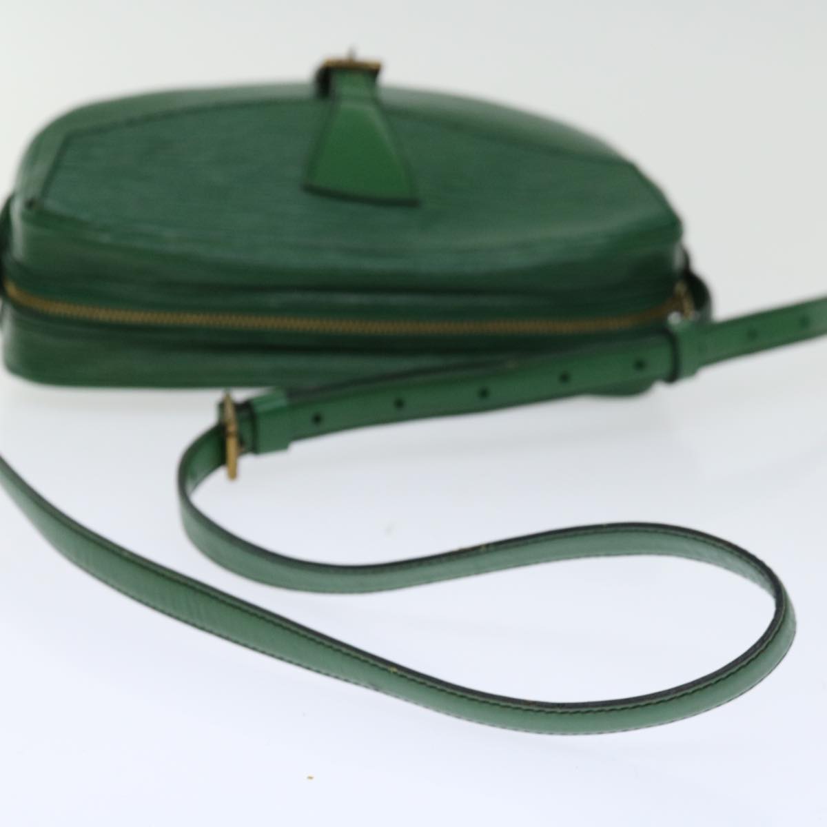 LOUIS VUITTON Epi Jeune Fille MM Shoulder Bag Green M52154 LV Auth 68722