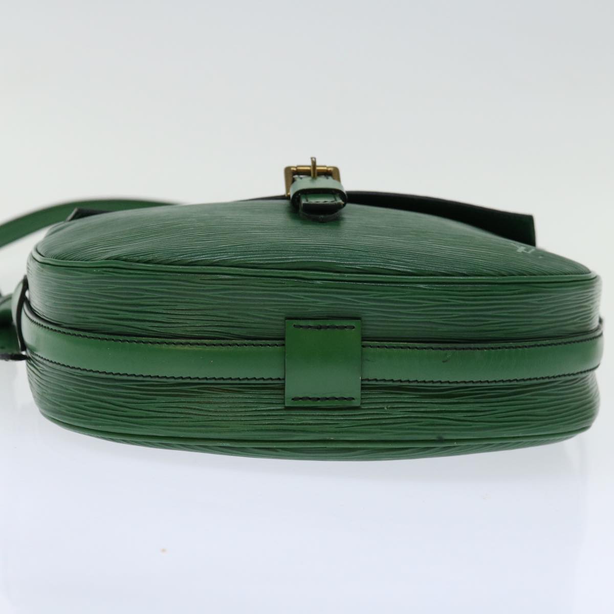 LOUIS VUITTON Epi Jeune Fille MM Shoulder Bag Green M52154 LV Auth 68722