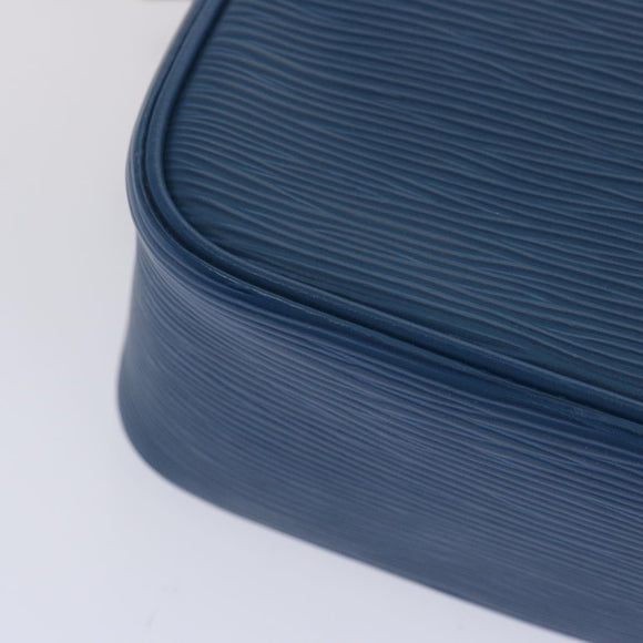 LOUIS VUITTON Epi Trocadero 27 Shoulder Bag Blue M52315 LV Auth 68724V