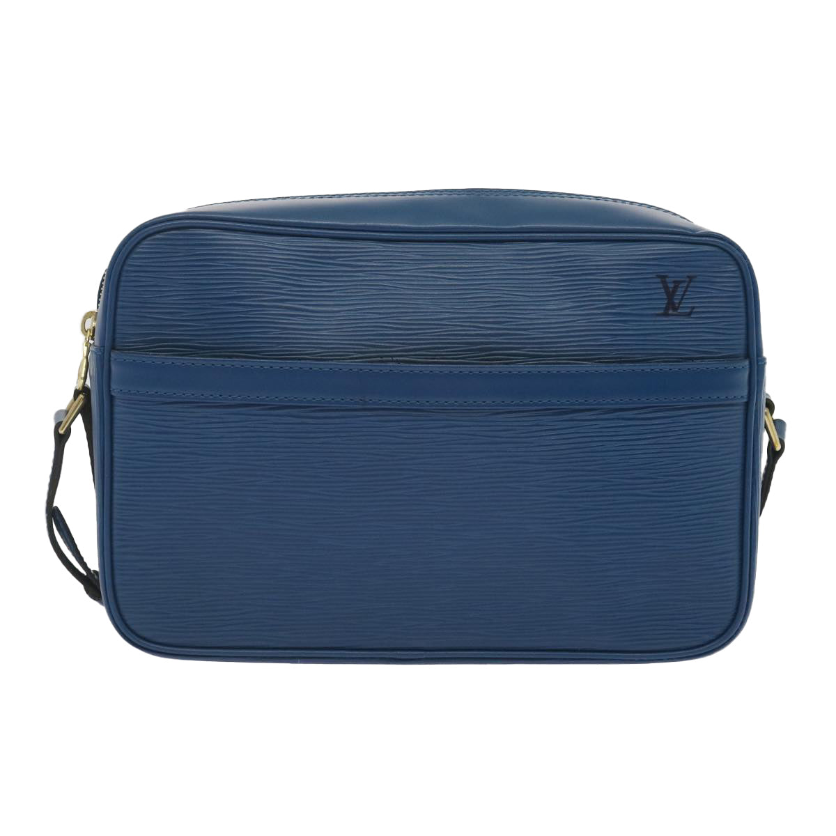 LOUIS VUITTON Epi Trocadero 27 Shoulder Bag Blue M52315 LV Auth 68724