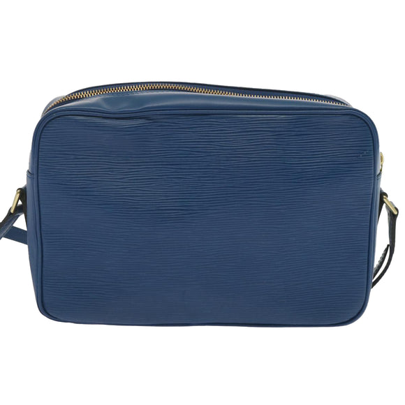 LOUIS VUITTON Epi Trocadero 27 Shoulder Bag Blue M52315 LV Auth 68724V