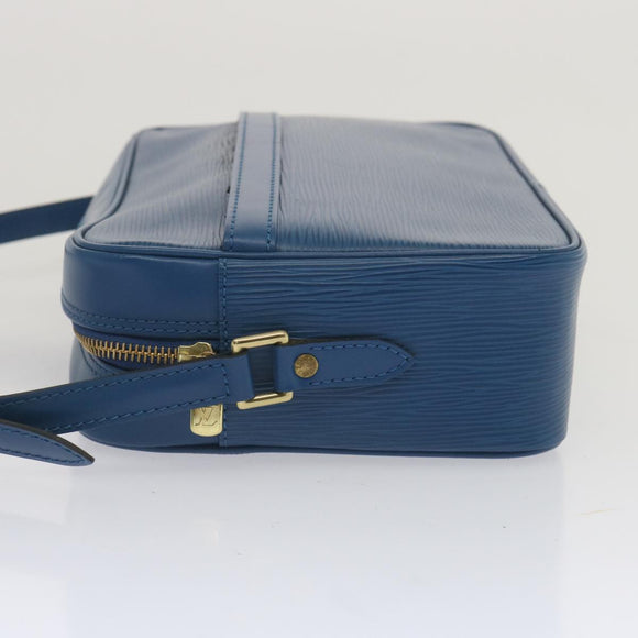 LOUIS VUITTON Epi Trocadero 27 Shoulder Bag Blue M52315 LV Auth 68724V