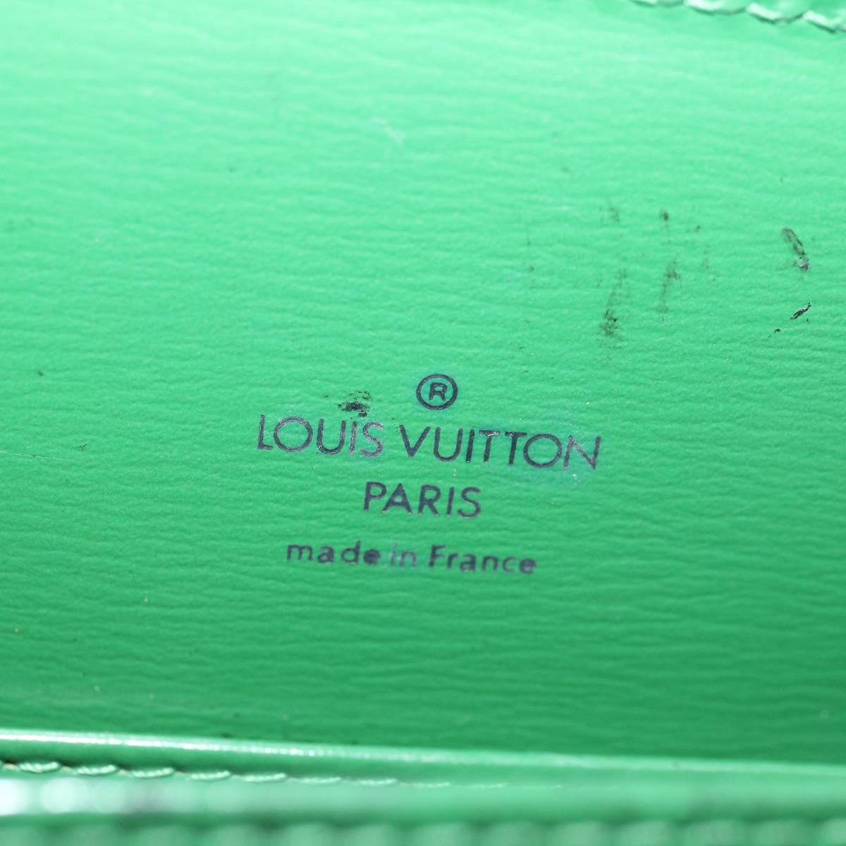 LOUIS VUITTON Epi Capuchin Shoulder Bag Green M52344 LV Auth 68729