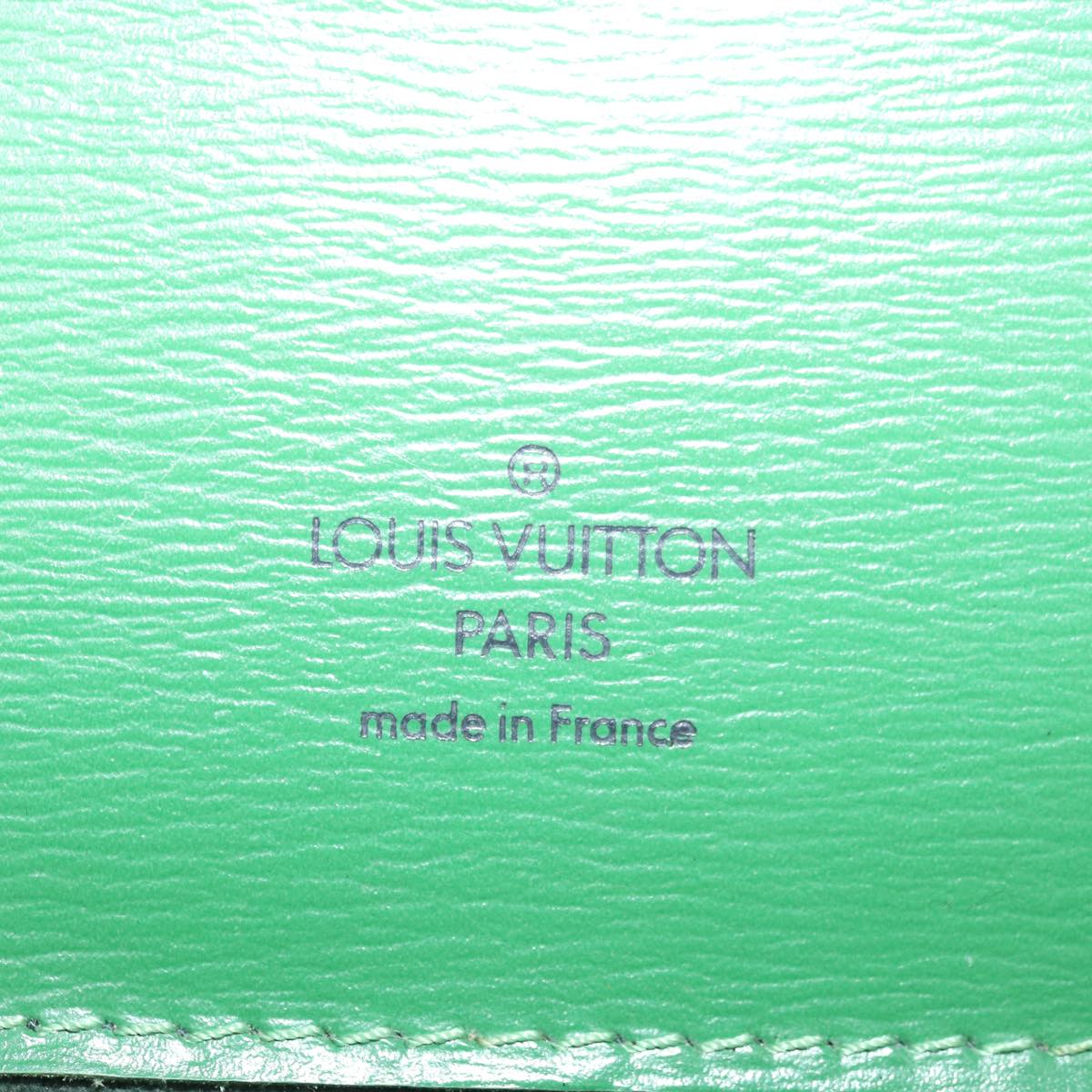 LOUIS VUITTON Epi Cluny Shoulder Bag Green M52254 LV Auth 68736