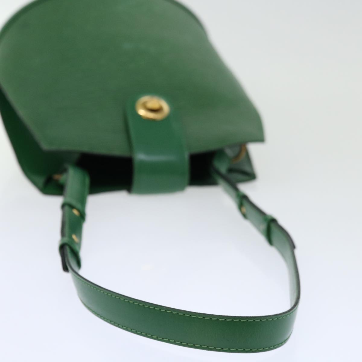 LOUIS VUITTON Epi Cluny Shoulder Bag Green M52254 LV Auth 68736