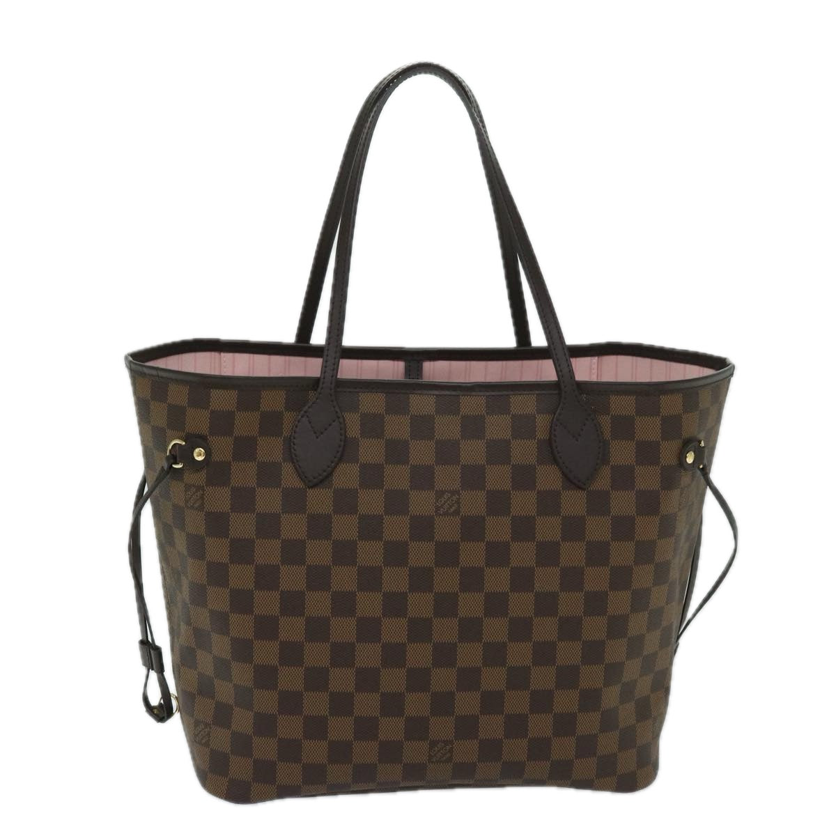 LOUIS VUITTON Damier Ebene Neverfull MM Tote Bag N51105 LV Auth 68787SA - 0