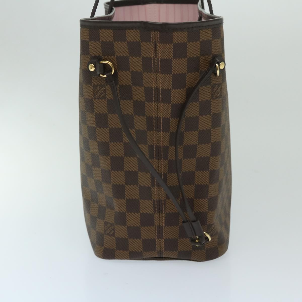 LOUIS VUITTON Damier Ebene Neverfull MM Tote Bag N51105 LV Auth 68787SA