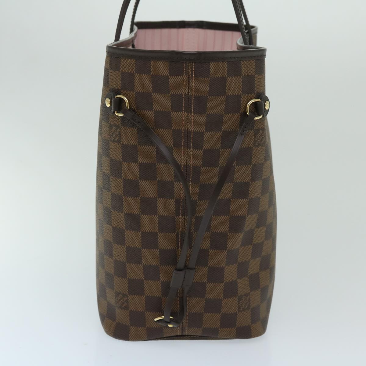 LOUIS VUITTON Damier Ebene Neverfull MM Tote Bag N51105 LV Auth 68787SA