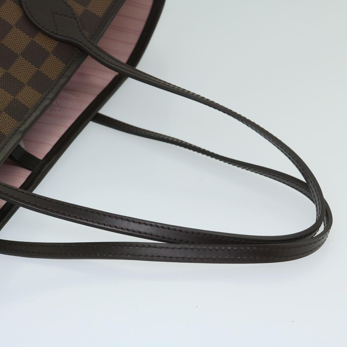 LOUIS VUITTON Damier Ebene Neverfull MM Tote Bag N51105 LV Auth 68787SA