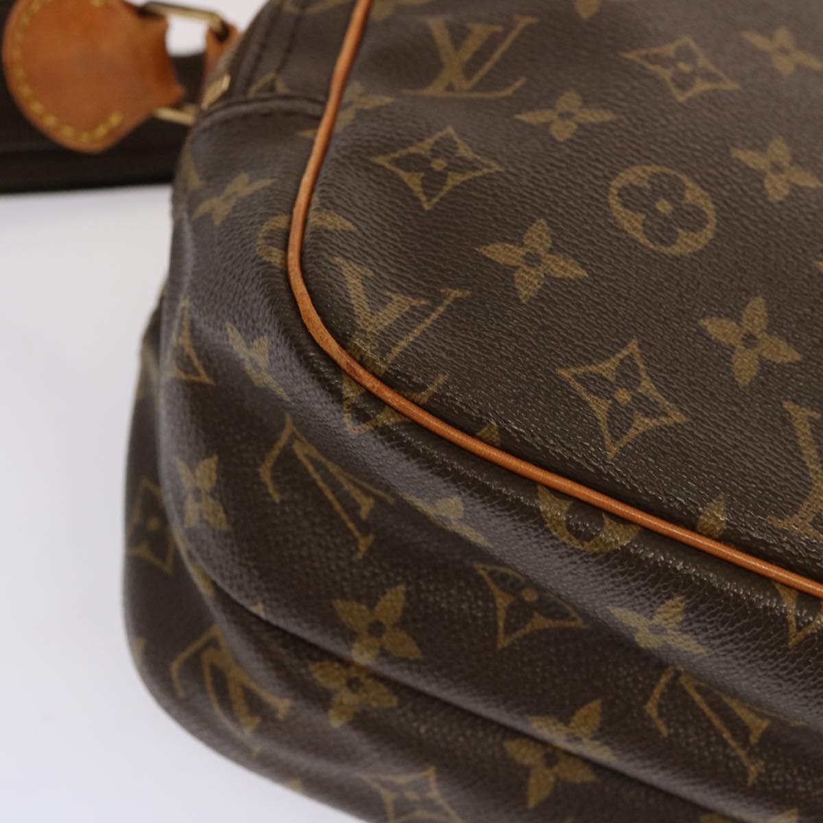 LOUIS VUITTON Monogram Reporter PM Shoulder Bag M45254 LV Auth 68801