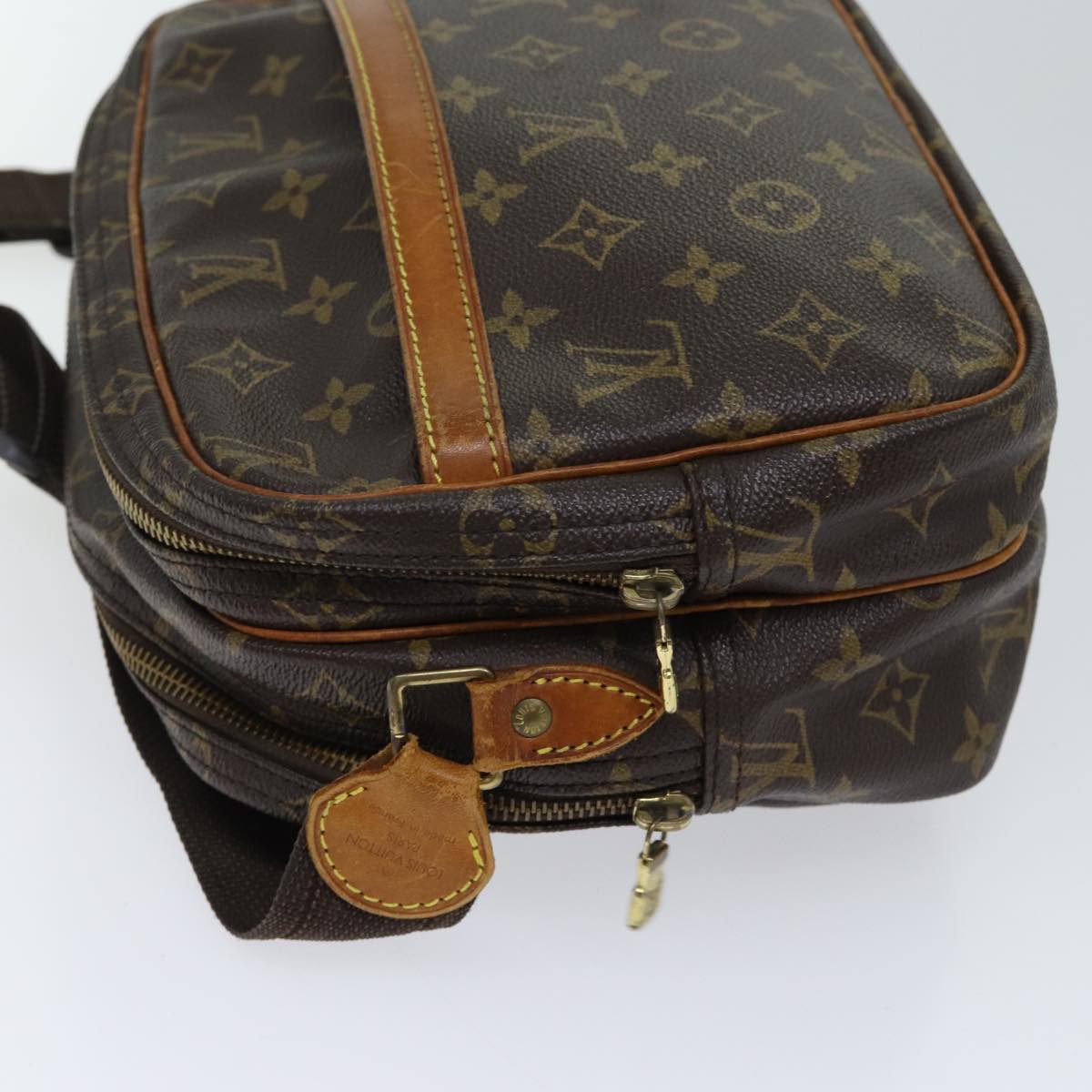 LOUIS VUITTON Monogram Reporter PM Shoulder Bag M45254 LV Auth 68801