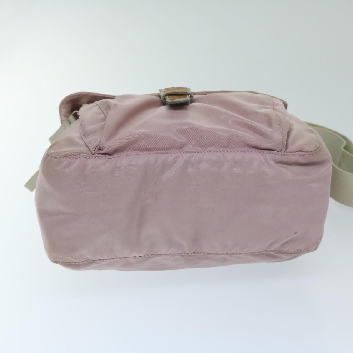 PRADA Shoulder Bag Nylon Pink Auth 68809