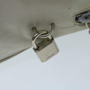 PRADA Hand Bag Nylon Gray Auth 68818-17