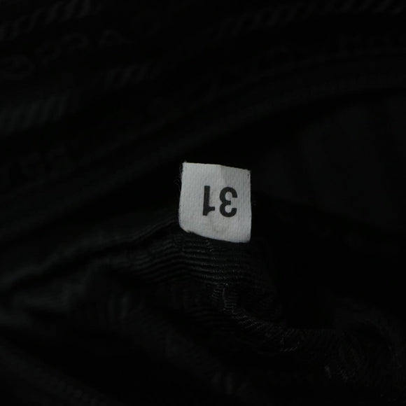 PRADA Hand Bag Nylon Gray Auth 68818