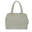 PRADA Hand Bag Nylon Gray Auth 68818-2