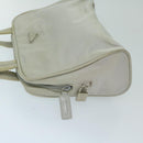 PRADA Hand Bag Nylon Gray Auth 68818-4