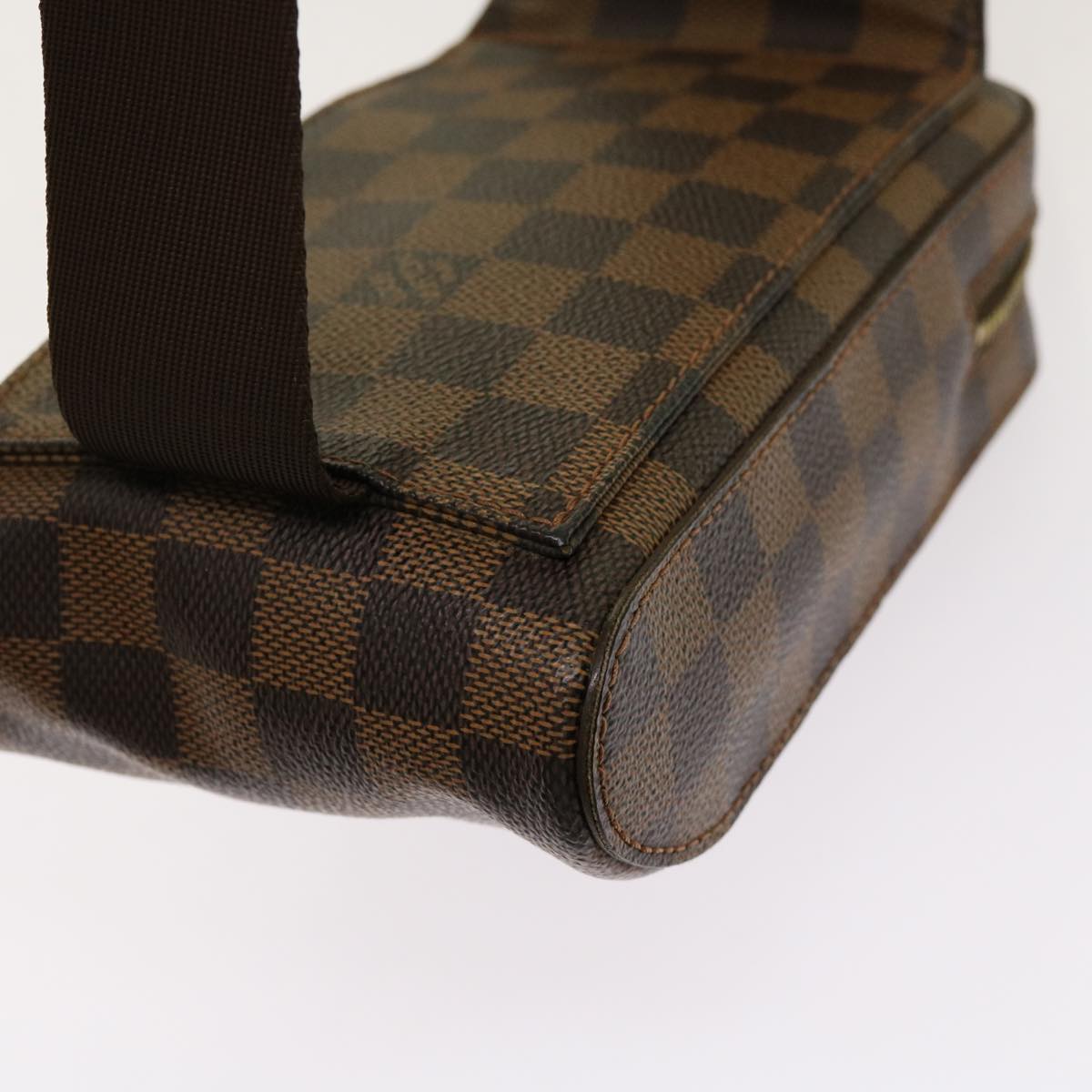 LOUIS VUITTON Damier Ebene Geronimos Shoulder Bag N51994 LV Auth 68821